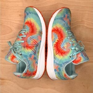 New Balance Kid's 455 V2 Lace-up Tie-Dye Running Sneakers Big kids Size 5 W 6.5